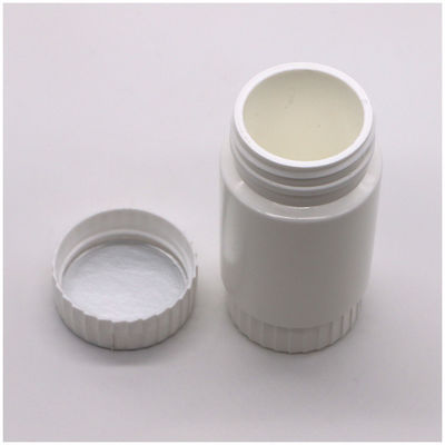 Botella de frasco de plástico HDPE con tapa de tornillo hecha de material HDPE