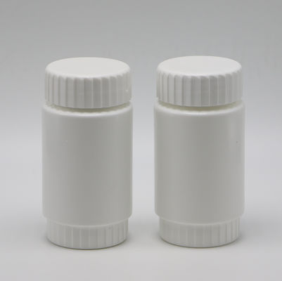 Botella de frasco de plástico HDPE con tapa de tornillo hecha de material HDPE