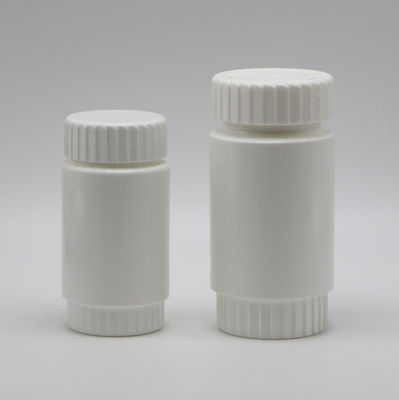 Botella de frasco de plástico HDPE con tapa de tornillo hecha de material HDPE