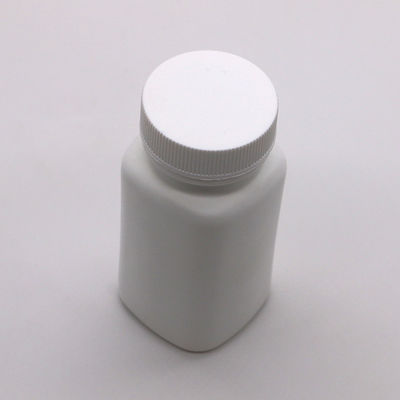 Collar y material base Vial de plástico HDPE de 105 ml para almacenamiento de líquidos estériles