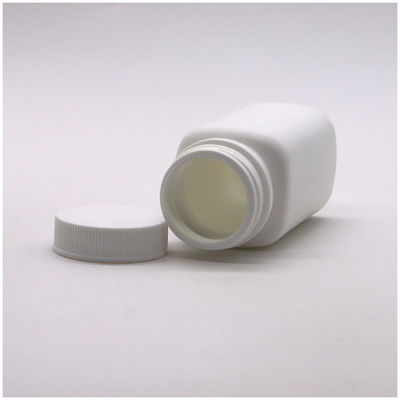Collar y material base Vial de plástico HDPE de 105 ml para almacenamiento de líquidos estériles