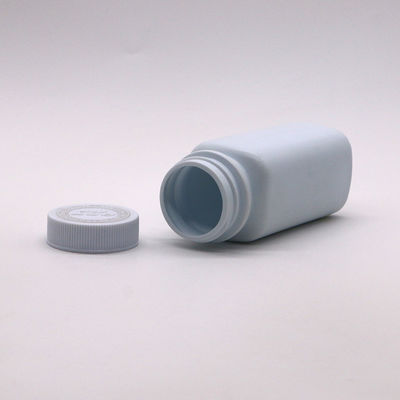 Botella de medicamento en HDPE de 135 ml para suplemento de vitaminas Material de collar de color personalizado