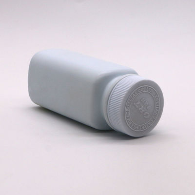 Botella de medicamento en HDPE de 135 ml para suplemento de vitaminas Material de collar de color personalizado