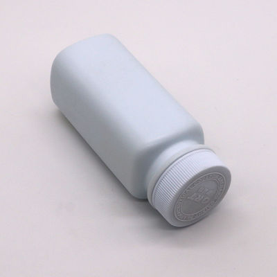 Botella de medicamento en HDPE de 135 ml para suplemento de vitaminas Material de collar de color personalizado