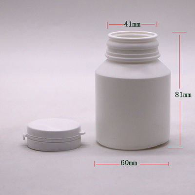 Botella de HDPE con tapa de 150 ml CRC para pastillas de grado farmacéutico cápsulas tabletas vitaminas de aceite de pescado 150CC