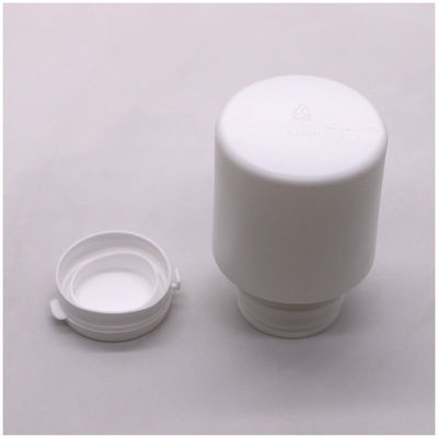 Botella de HDPE con tapa de 150 ml CRC para pastillas de grado farmacéutico cápsulas tabletas vitaminas de aceite de pescado 150CC