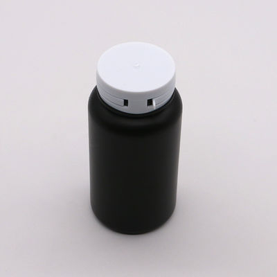 Botellas de medicamento en polvo sólido de plástico vacío de 150 ml HDPE con tapa de anillo
