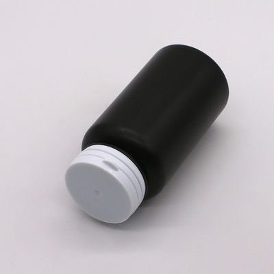 Botellas de medicamento en polvo sólido de plástico vacío de 150 ml HDPE con tapa de anillo