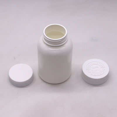 Flasca de comprimidos de plástico HDPE para el almacenamiento de cápsulas de suplemento con tapas a prueba de niños 150 ml