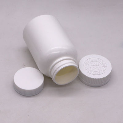 Flasca de comprimidos de plástico HDPE para el almacenamiento de cápsulas de suplemento con tapas a prueba de niños 150 ml