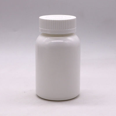 Flasca de comprimidos de plástico HDPE para el almacenamiento de cápsulas de suplemento con tapas a prueba de niños 150 ml