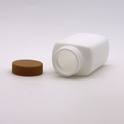 Botella de HDPE de 160 mL en forma cuadrada para medicamentos vacíos