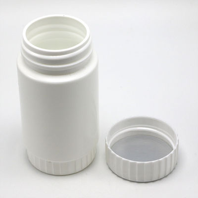 HDPE 175mL Botella de plástico PE de forma redonda para medicamentos y suplementos de almacenamiento Material HDPE
