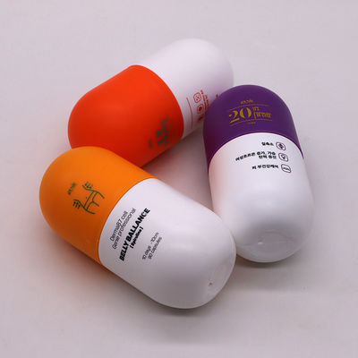Material del cuello cápsula de HDPE 6 oz botellas de plástico mate vacías con tapa de tornillo