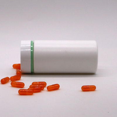 Jarrón de plástico HDPE de 200 ml con cuerpo mate y logotipo en relieve de color personalizado