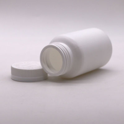 Botella HDPE con tapa de tornillo para almacenar las píldoras y cápsulas de forma segura