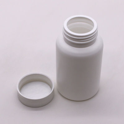 Botella HDPE con tapa de tornillo para almacenar las píldoras y cápsulas de forma segura