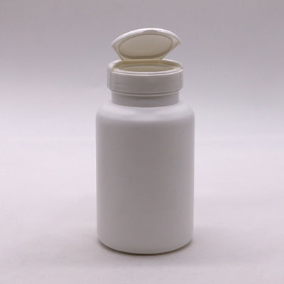 Botella HDPE con tapa de tornillo para almacenar las píldoras y cápsulas de forma segura
