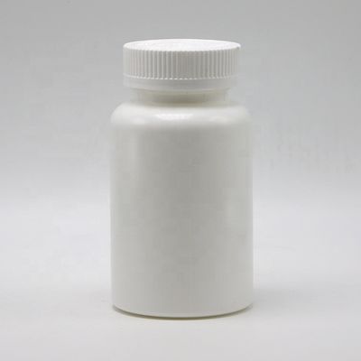 Botella de plástico HDPE con tapa de tornillo personalizada de 250 ml para pastillas de grado médico fácil de abrir