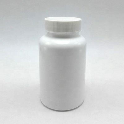 Botella de plástico HDPE con tapa de tornillo personalizada de 250 ml para pastillas de grado médico fácil de abrir