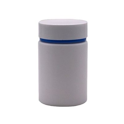 Botella de píldora de plástico de HDPE para píldora de doble capa con tapa de color PE personalizada