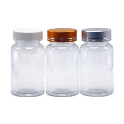 Botella de cápsulas de plástico PET personalizada para almacenamiento de medicamentos