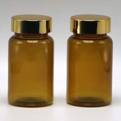 Botella de cápsulas de plástico PET personalizada para almacenamiento de medicamentos