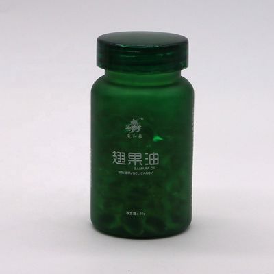 Botella de cápsulas de plástico PET personalizada para almacenamiento de medicamentos